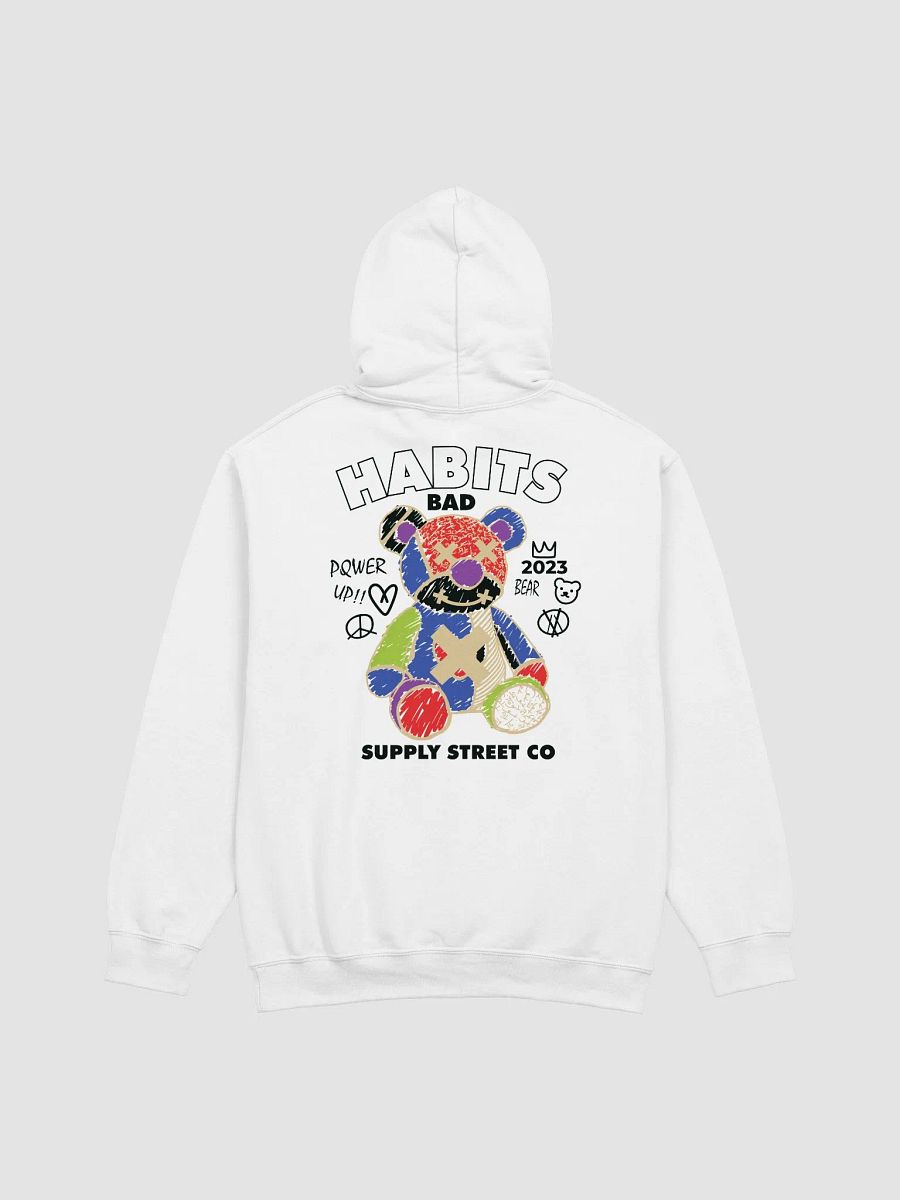 TRIFUNO Patchwork Teddy Bear Unisex Hoodie product image (3)