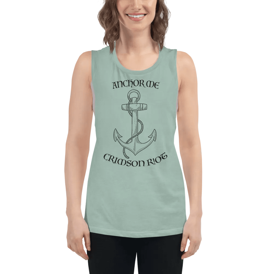 CRIMSON RIOT - ANCHOR ME TANK product image (5)