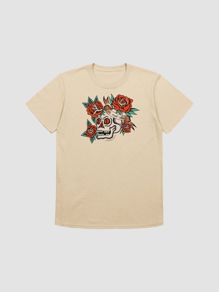 "I'm Not Okay" Rose Skull Tee product image (1)