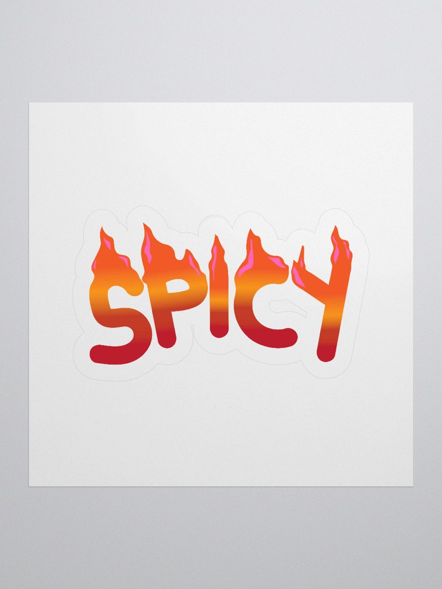 Spicy Flames Kiss Cut Stickers product image (1)