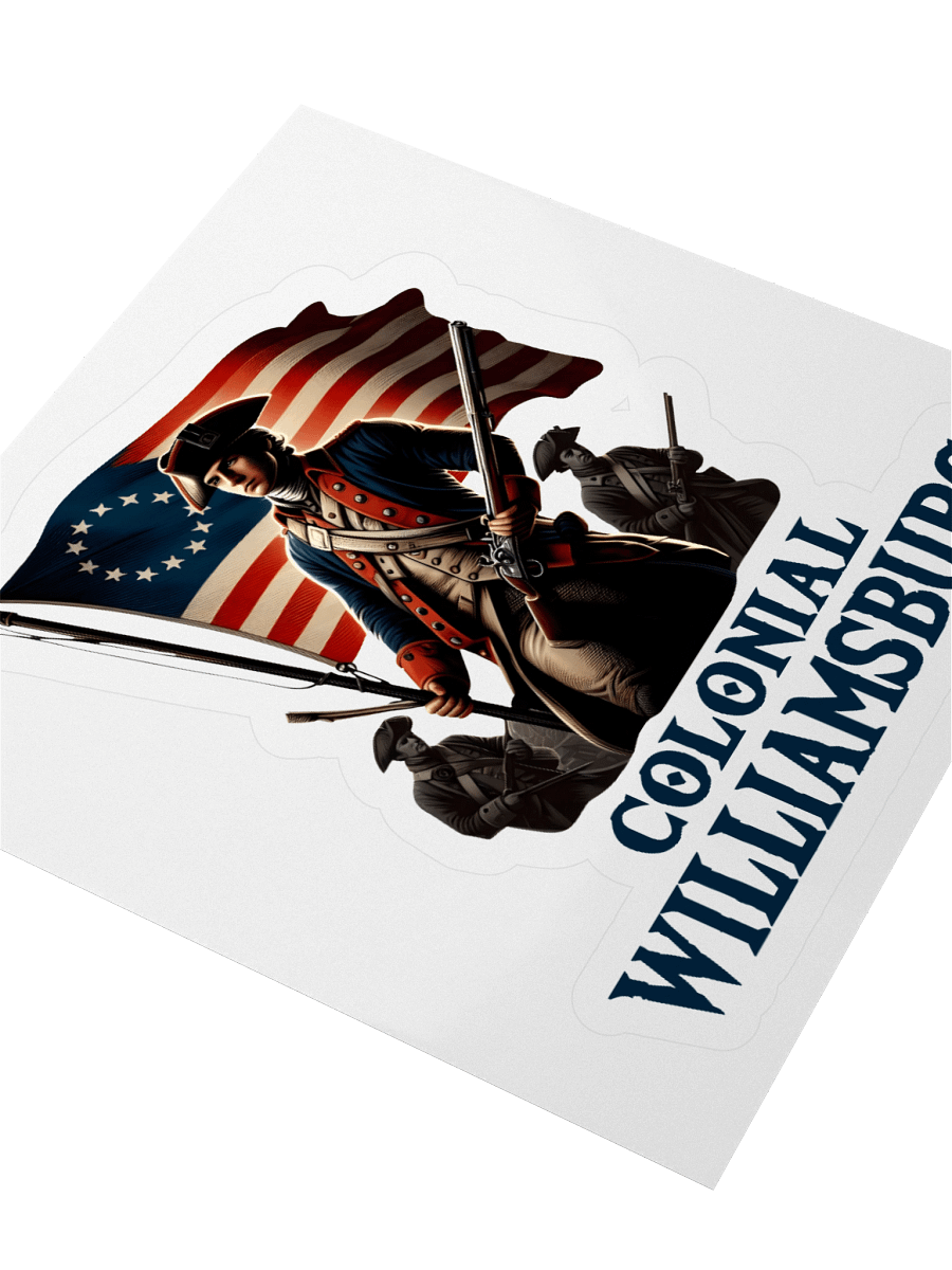 Colonial Williamsburg Colonial Soldier Sticker product image (3)