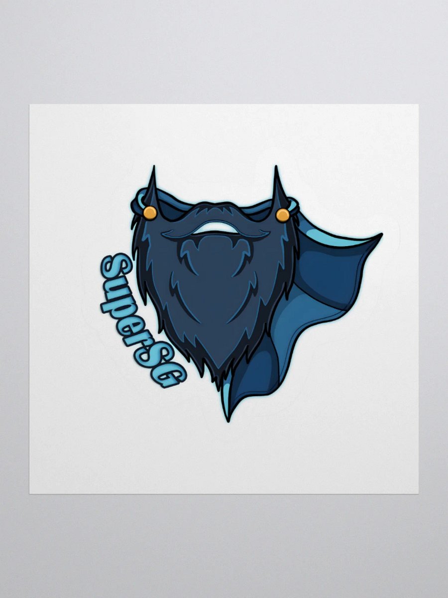 SuperSG Beard Sticker product image (2)