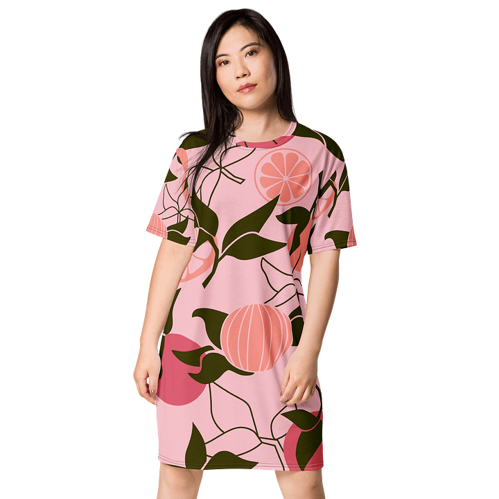 Citrus Dream All-Over T-Shirt Dress product image (1)