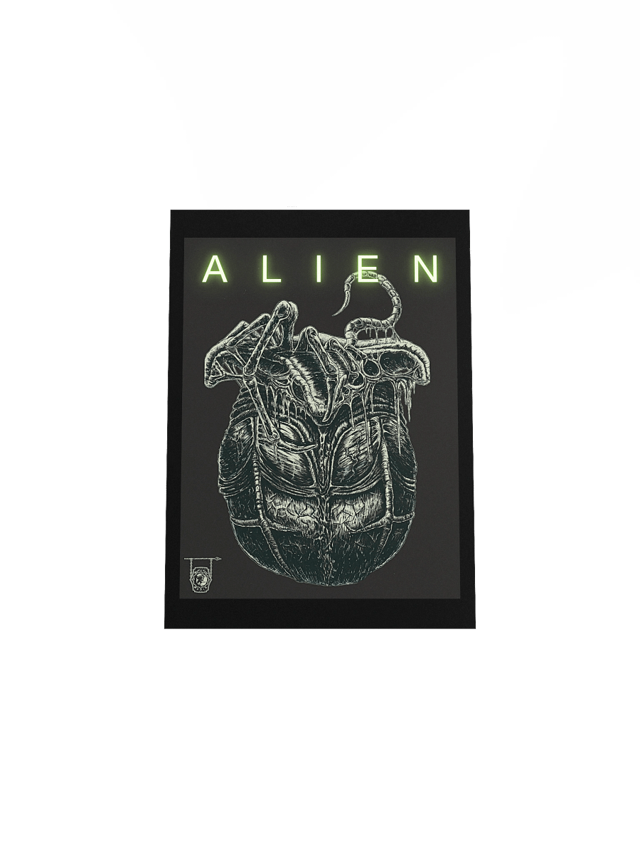 The Alien- Art Print 2/2 product image (19)