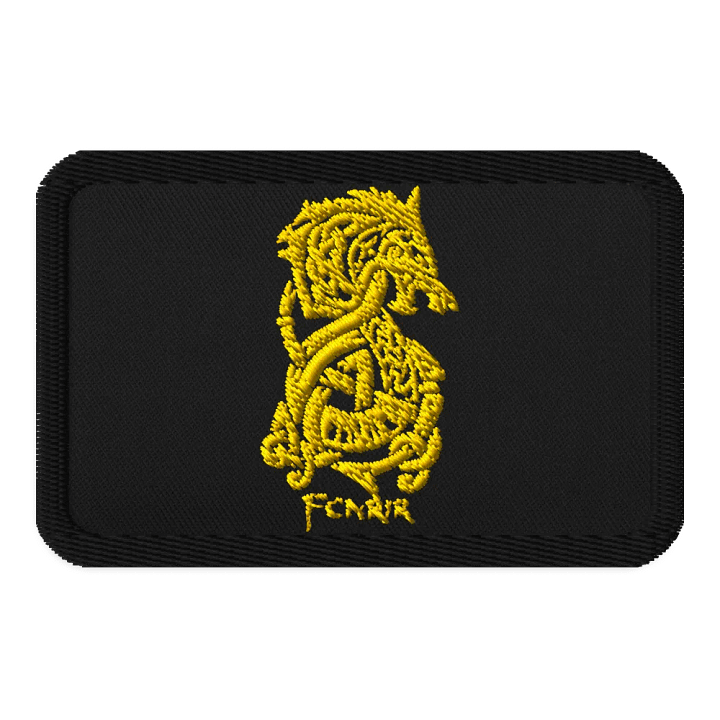 FENRIR Embroidered Patch product image (1)