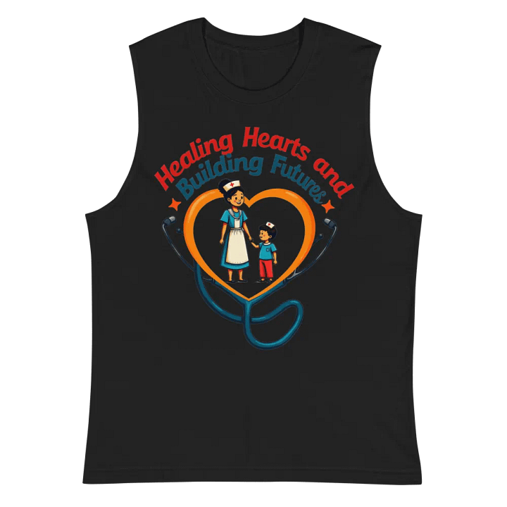 family oriented, Healing Hearts and building future Muscle Tank product image (3)
