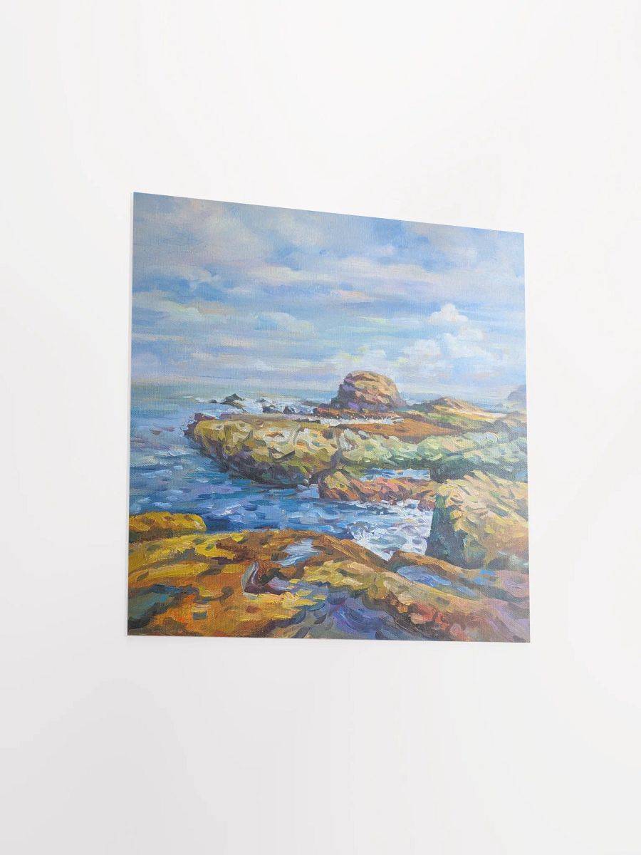 Seaside Landscapes-Oil Painting Paper Poster product image (13)