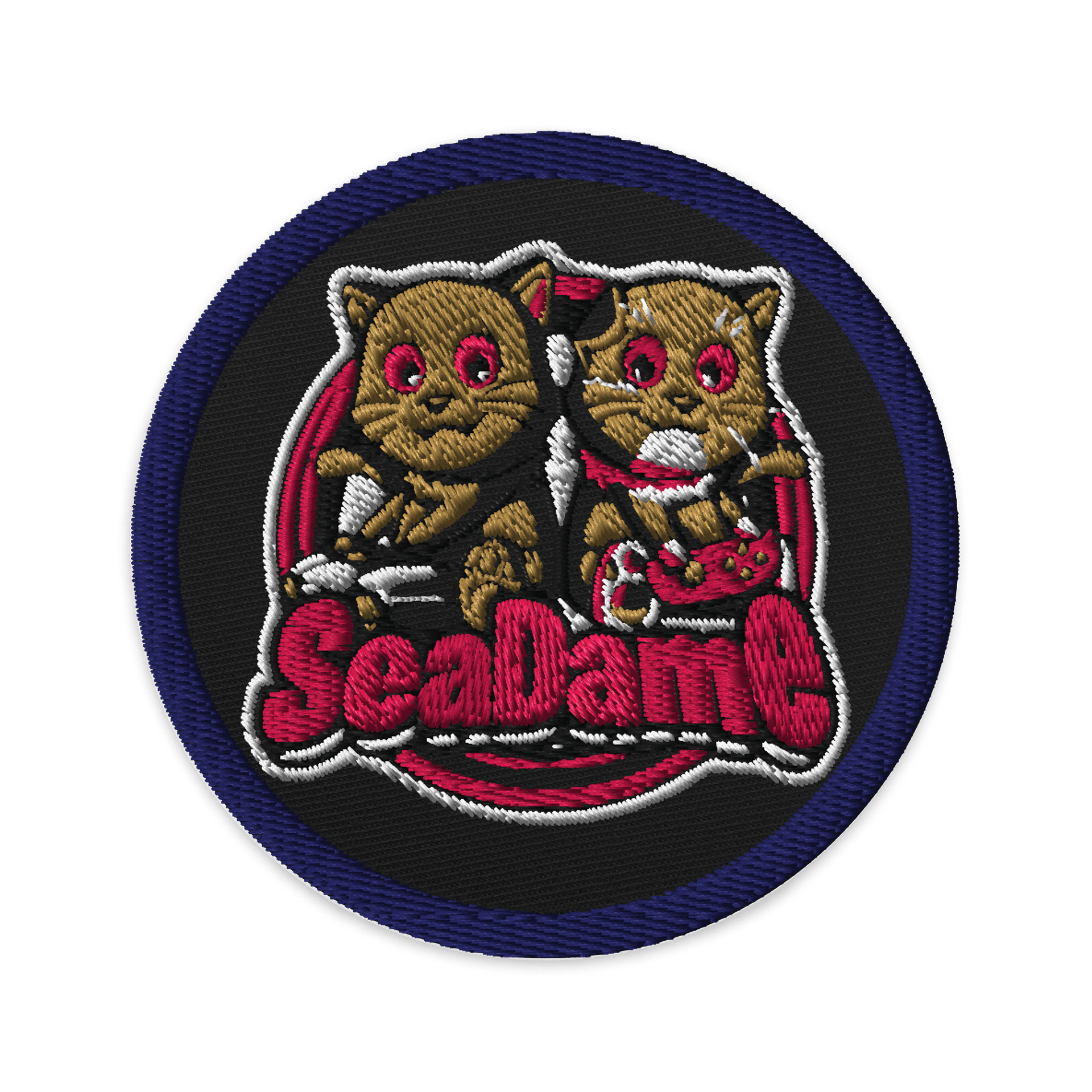 SeaDame - Cat Logo Patch product image (1)