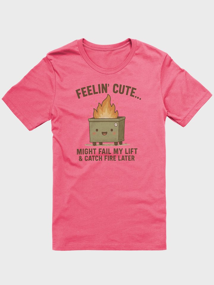 🔥 Feelin' Cute Dumpster Fire Tee product image (1)