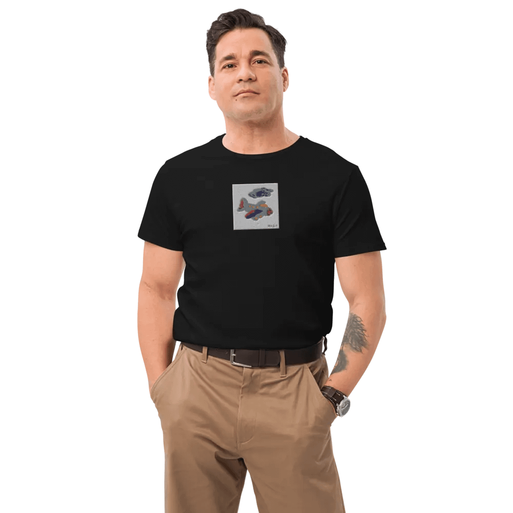 Kid Airplane (Premium Cotton T-Shirt) product image (8)