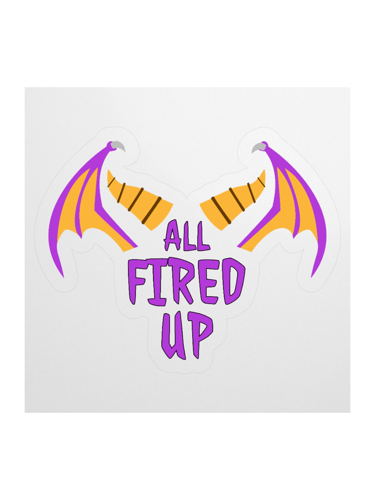 Purple Dragon Sticker product image (1)