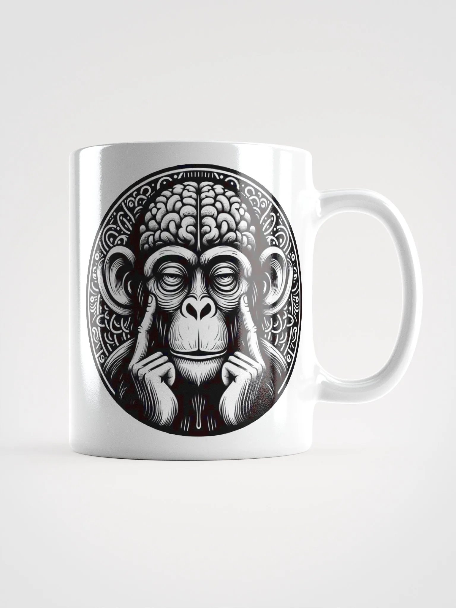 Monkey Mind Mode Mug product image (1)