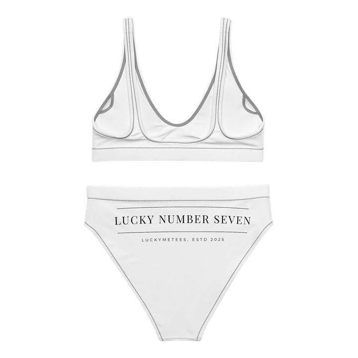 Lucky Number Seven Athleisure - High Waisted bikini set from recycled materials product image (1)