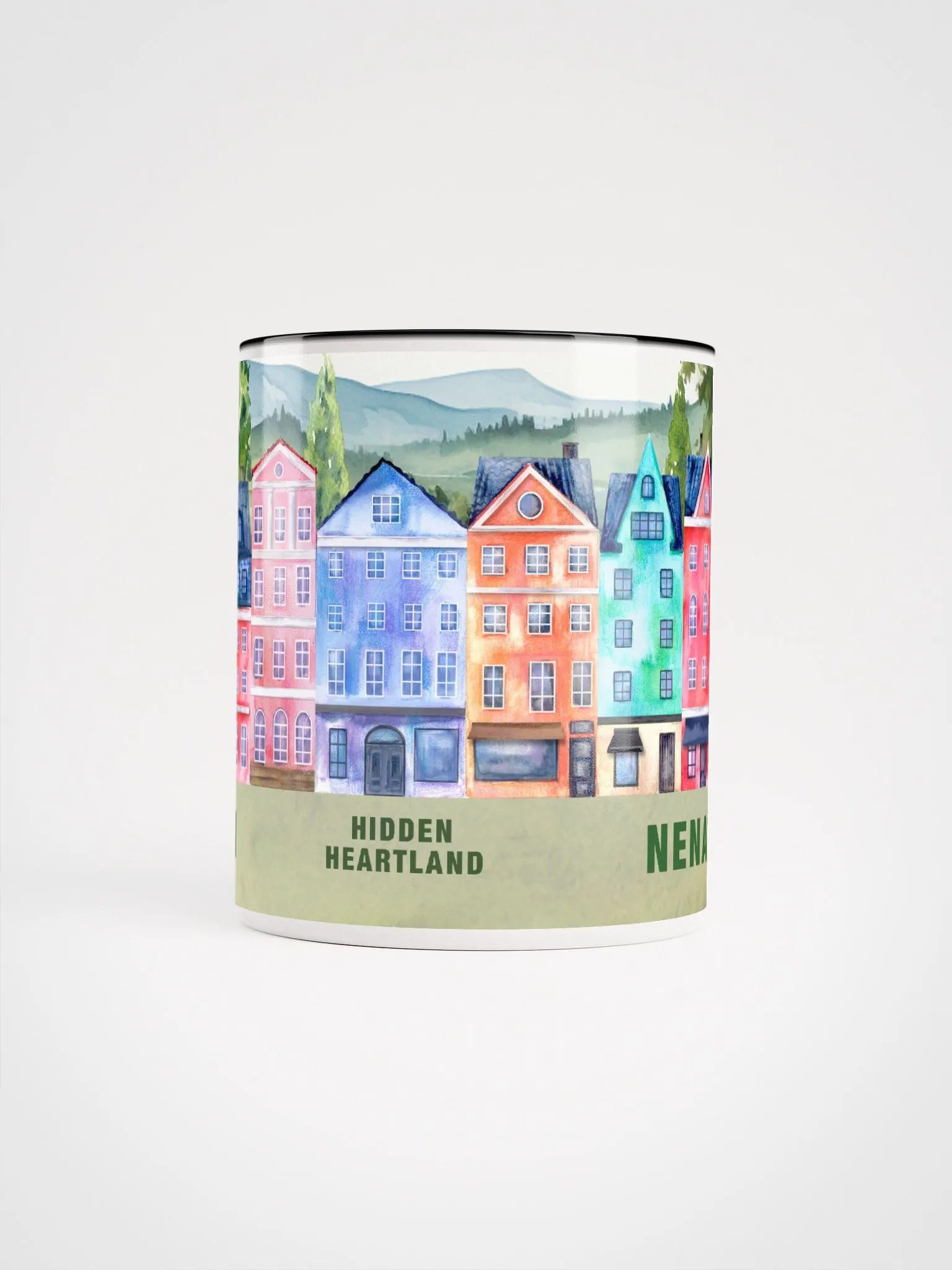 Nenagh: Black mug product image (6)