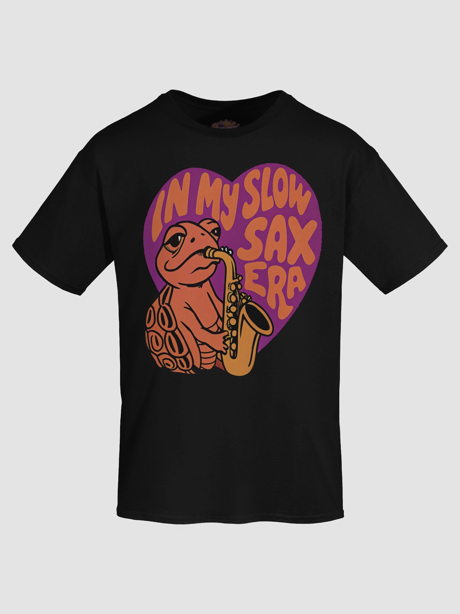 Saxophone Turtle Slow Sax Era T-Shirt product image (6)