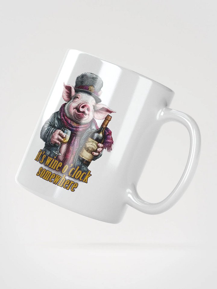 it's wine o'clock somewhere Pig product image (2)