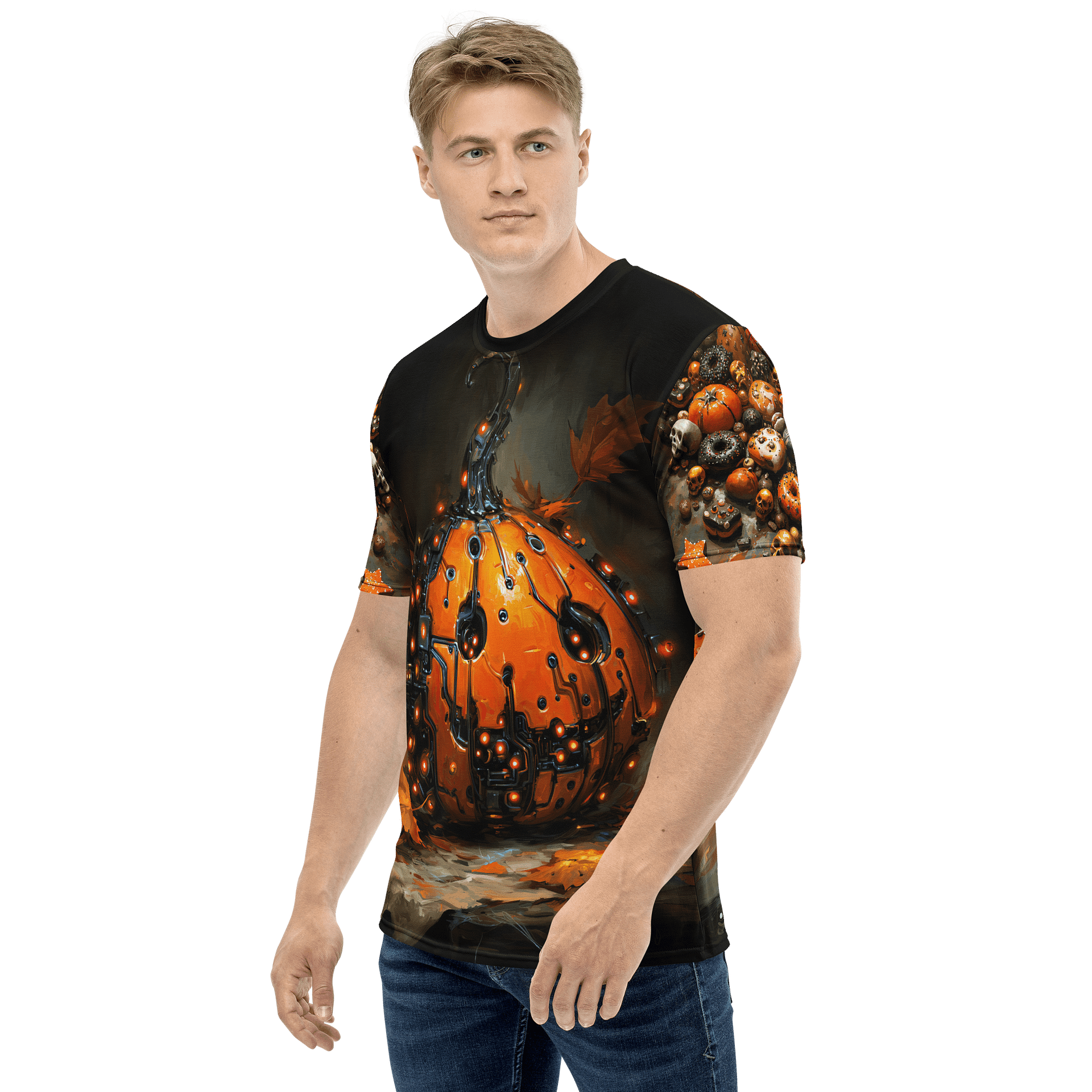 Cyber Pumpkin Harvest Tee product image (3)