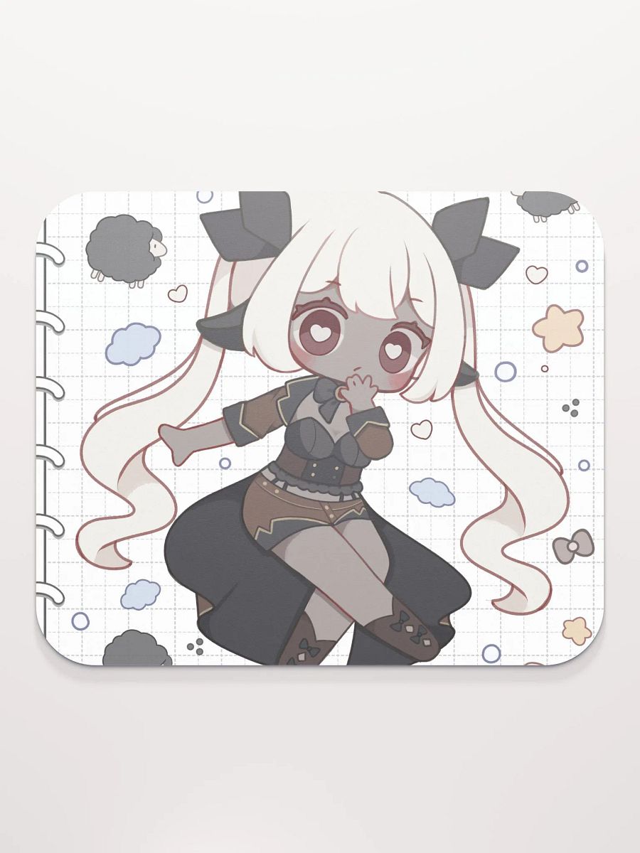 Chibi Lila Doodle Small Mouse Pad product image (3)