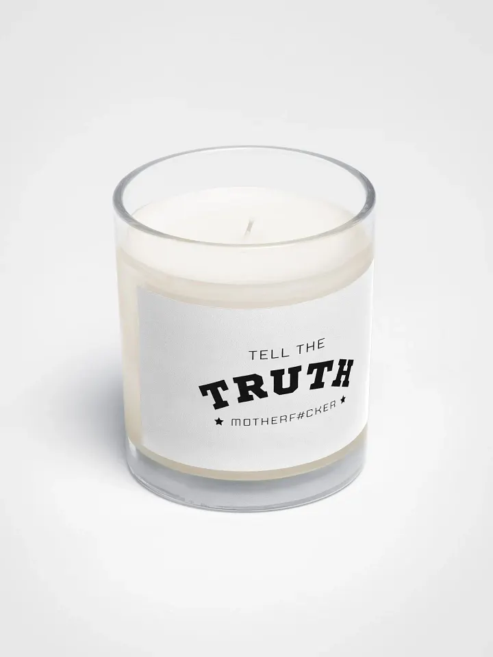 Tell The Truth Motherf#cker - Candle product image (2)