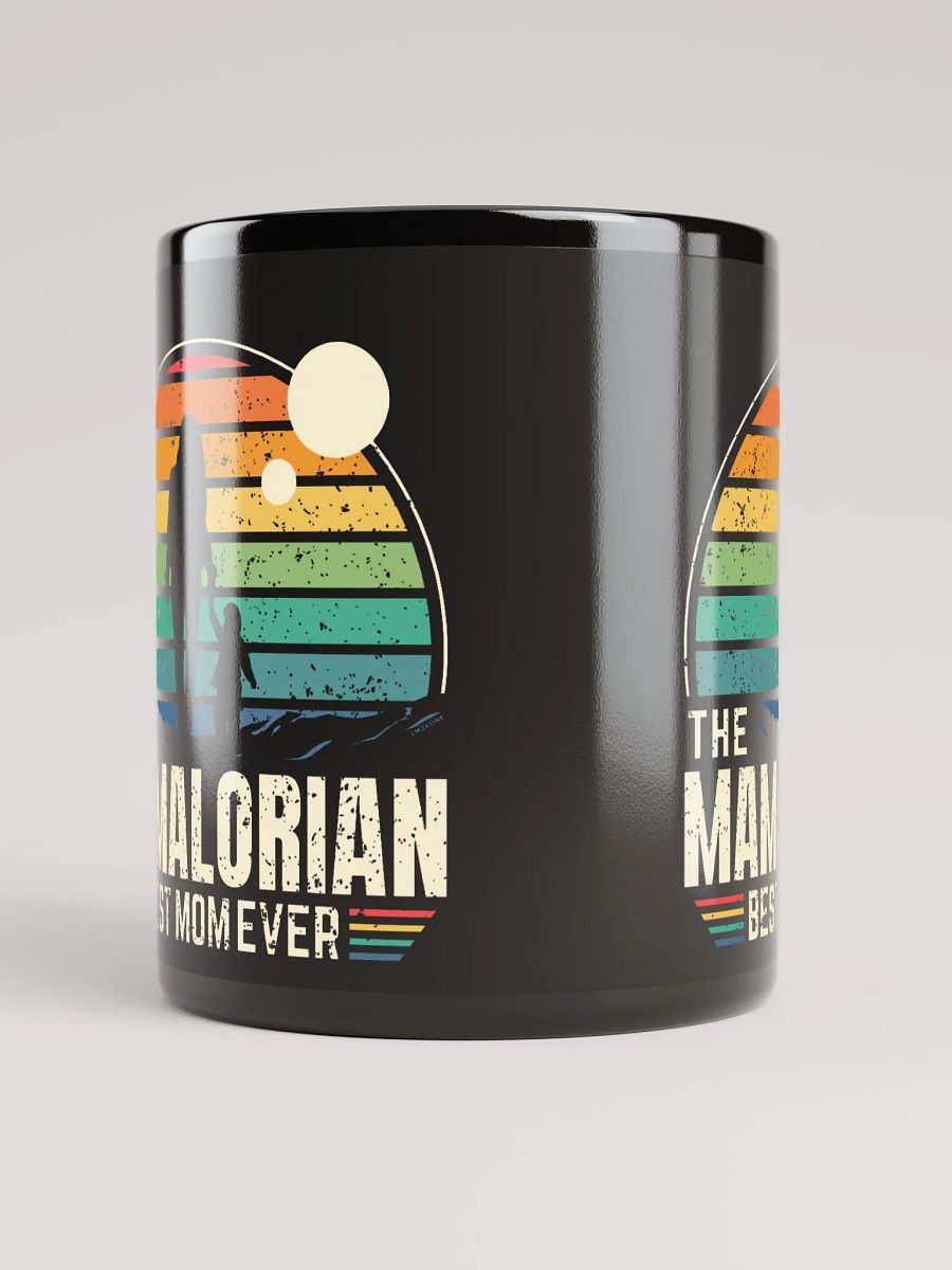 Sunset Mamalorian Best Mom Ever Colorful Mug product image (10)