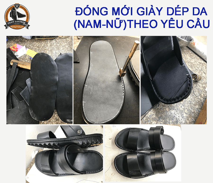 ĐÓNG GIÀY DA (theo yêu cầu) Giày Thật - Da Chất product image (4)