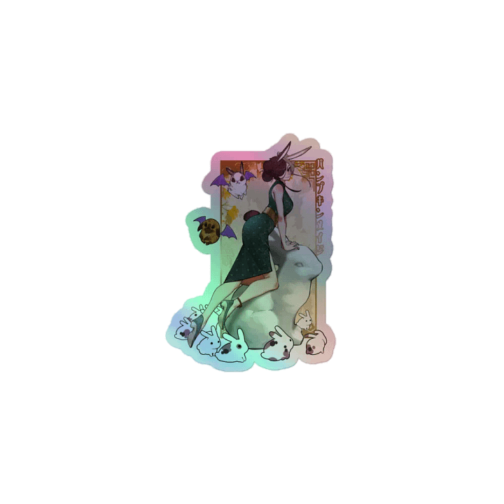 Pumpkin Mage: Year of the Rabbit - Holographic Sticker product image (1)