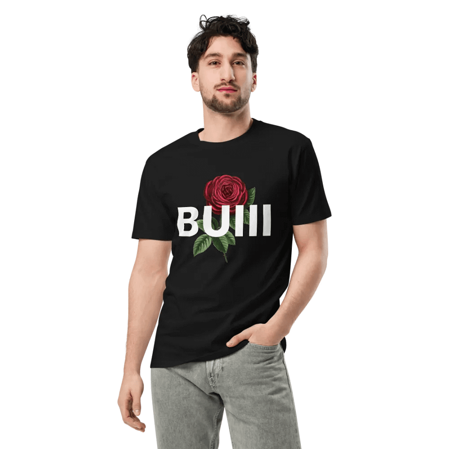 BUIII Logo Rose T-shirt product image (5)