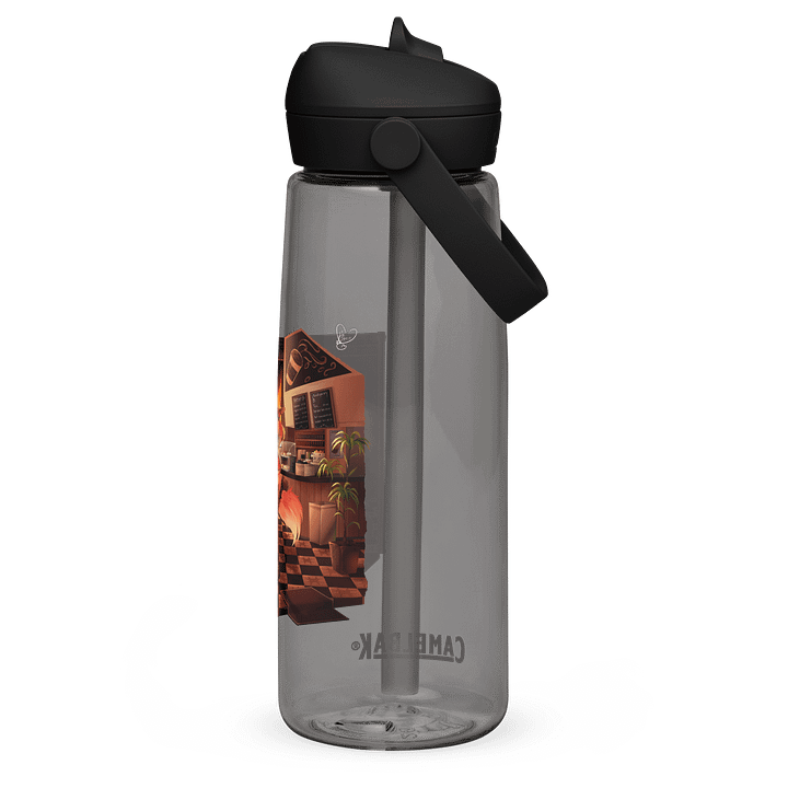 Cozy Café Foxx Flip Straw Water Bottle product image (9)