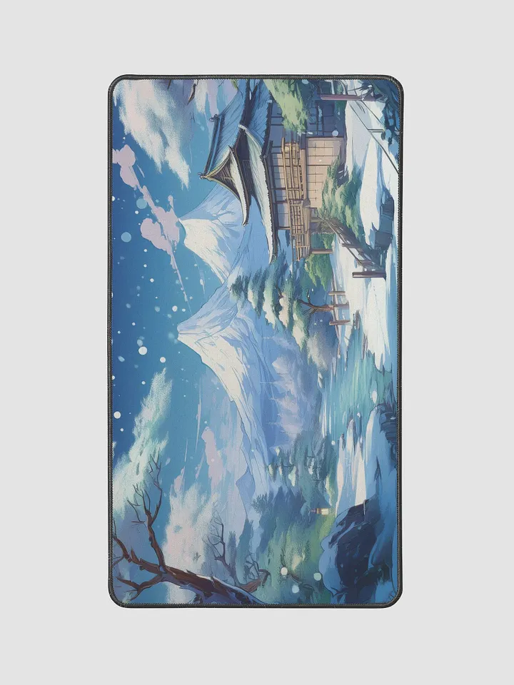 Icy River Medium Desk Mat (12 x 22) product image (2)