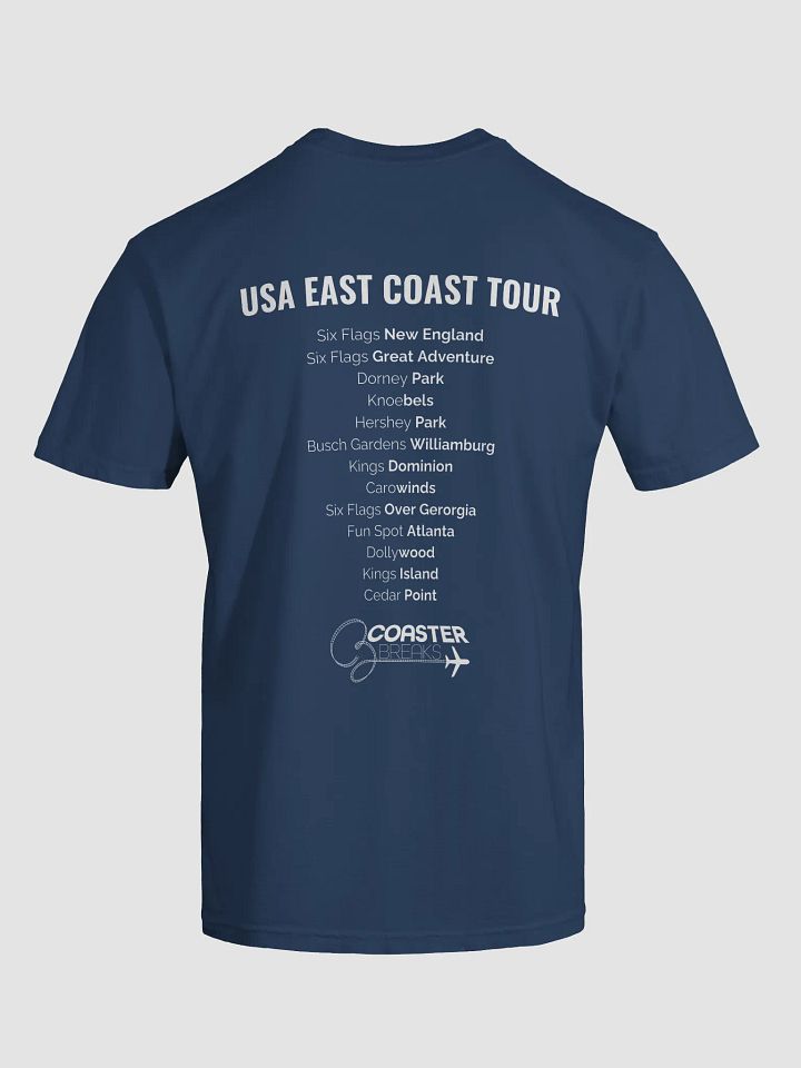 USA East Coast Square Logo T-shirt - Dark Colours product image (2)