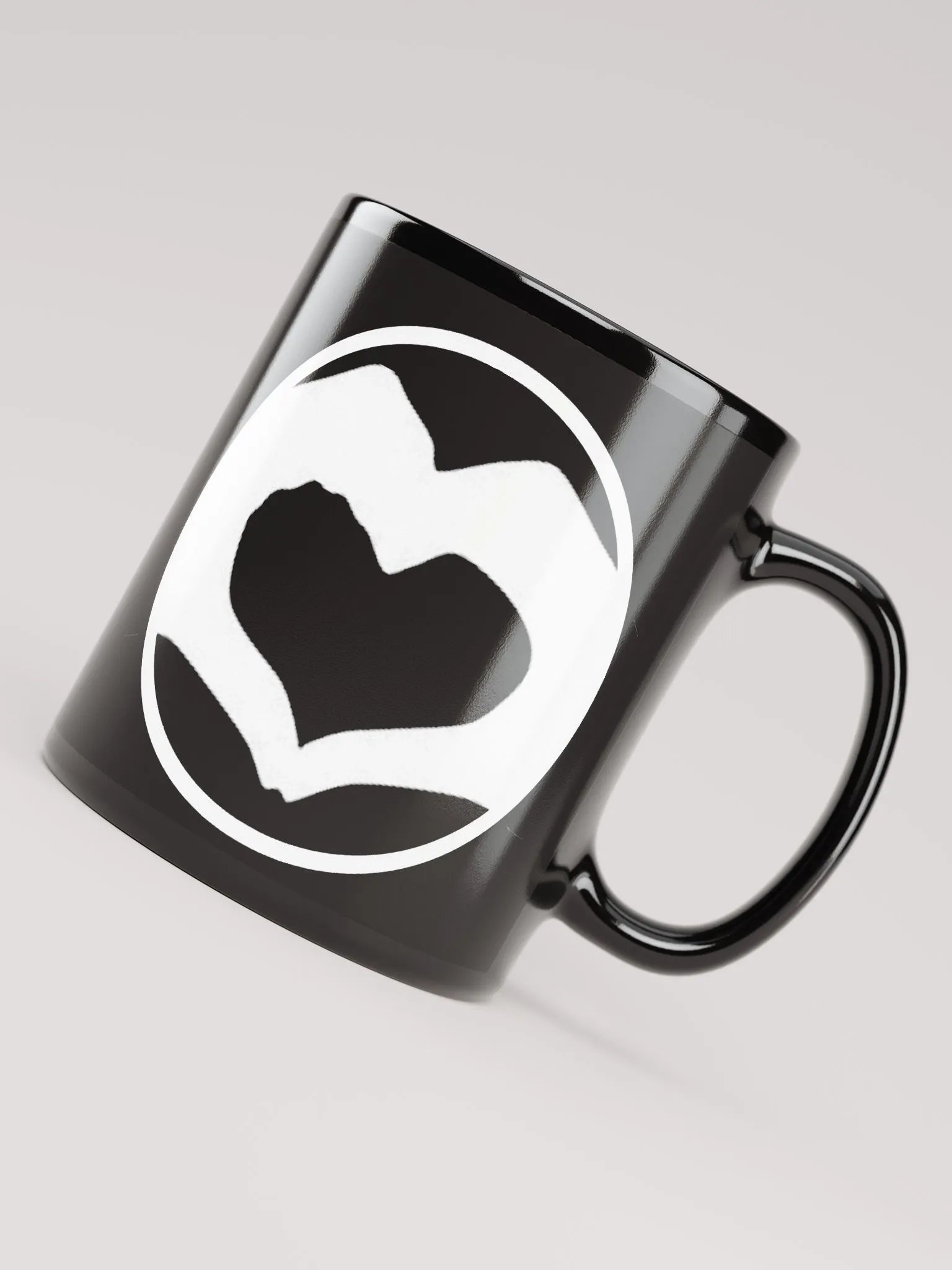 Unity Circle Black Coffee Mug product image (4)