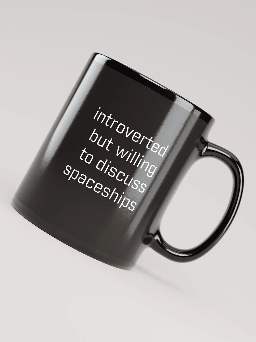 Introverted Black Mug product image (4)