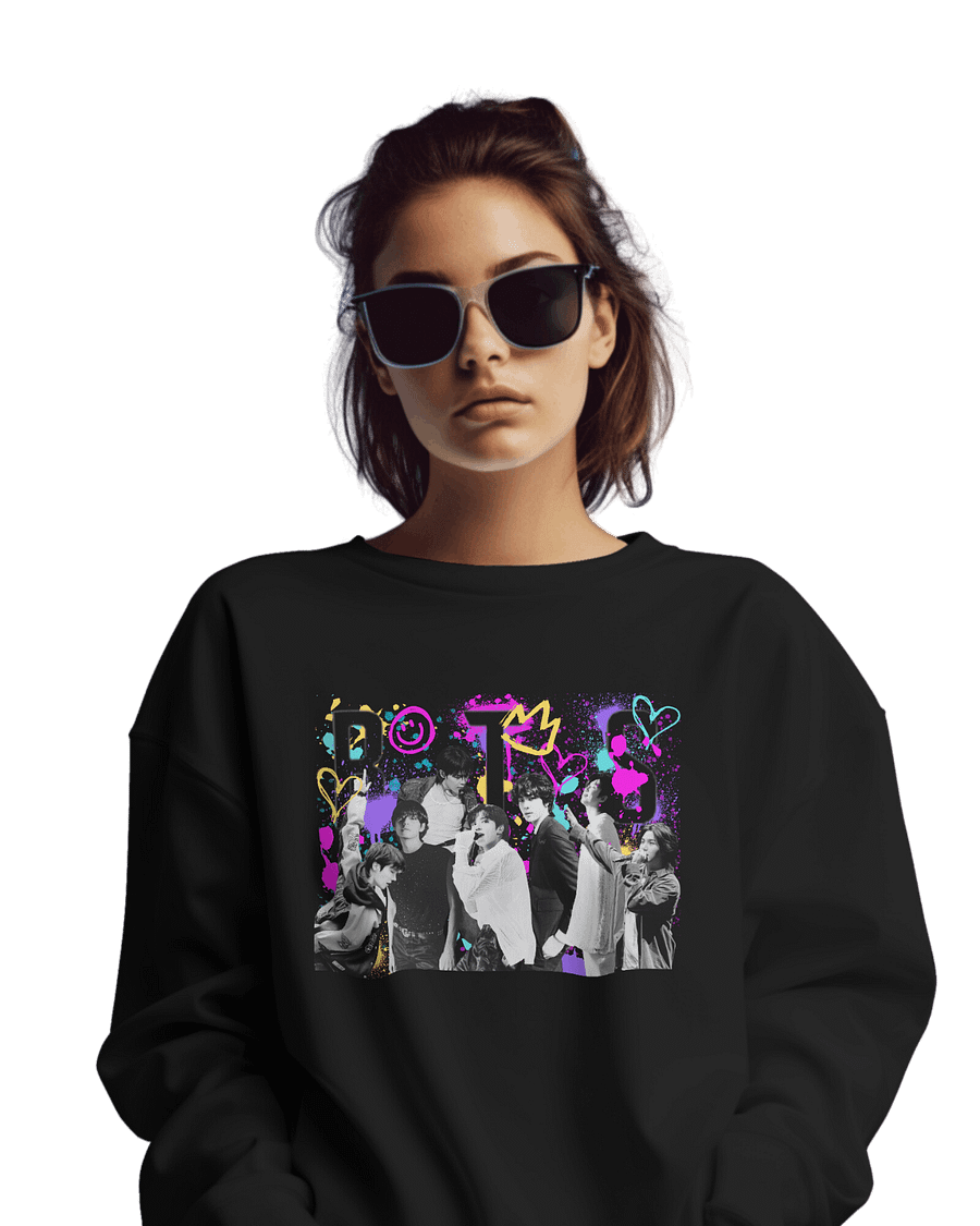 BTS Graffitti sweatshirt product image (21)