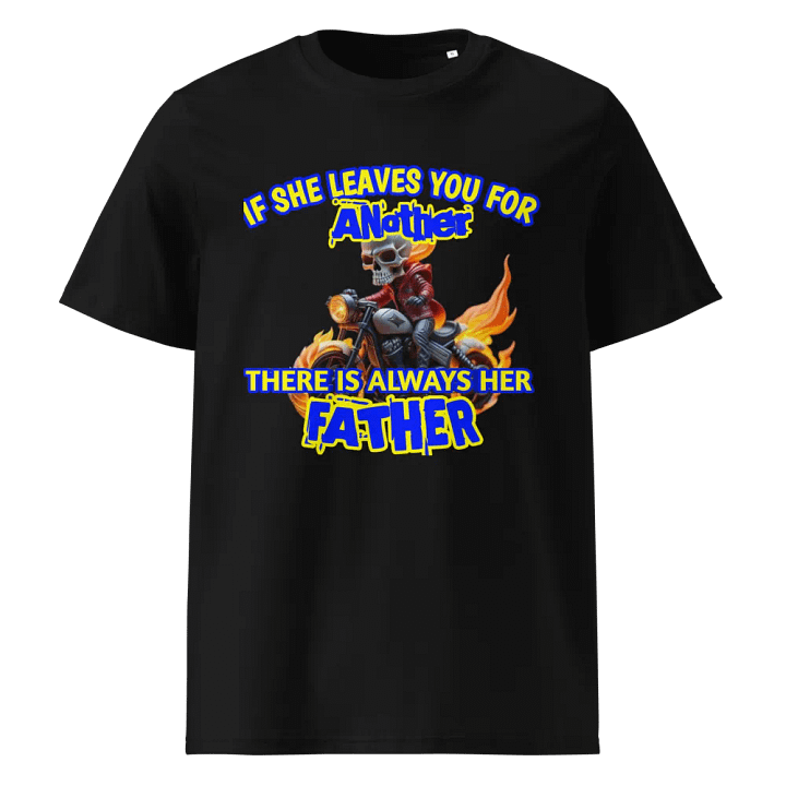 Flaming Skeleton Rider T-Shirt product image (1)