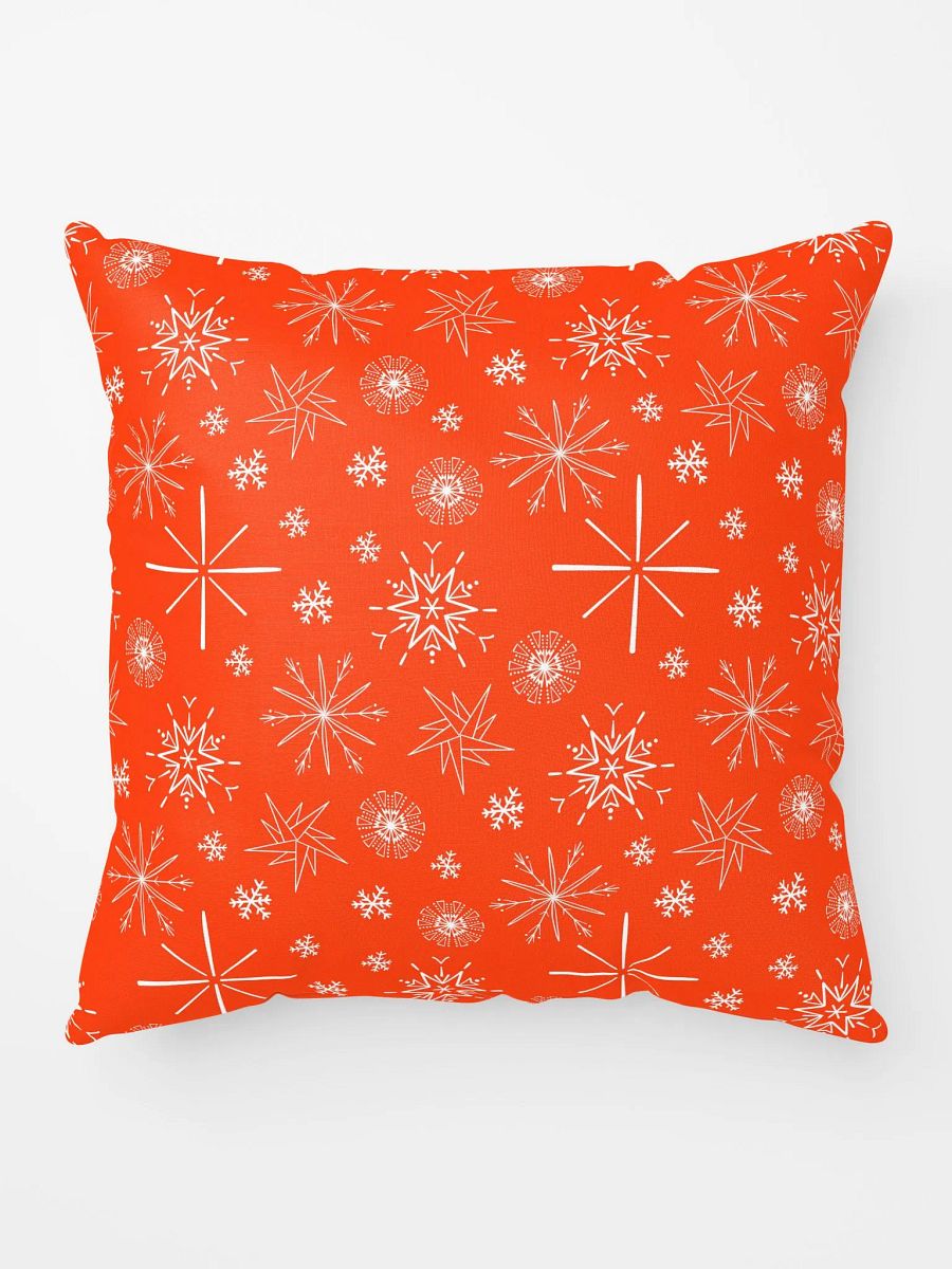 Snowfall Burst All-Over Pillow product image (1)