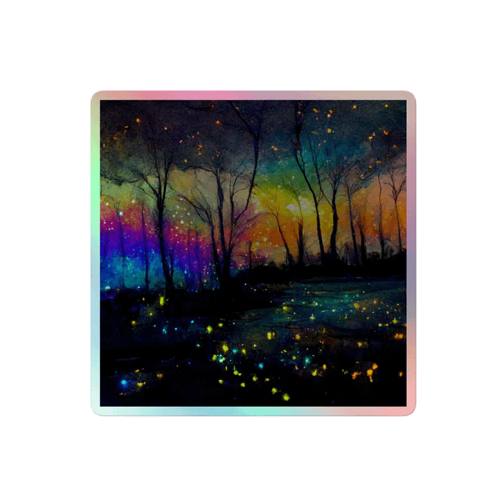 Enchanted Forest Holographic Sticker Sheet product image (2)