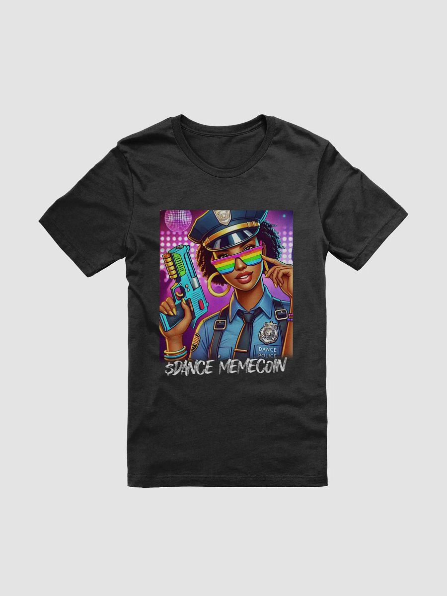 OFFICER FREESTYLE - DANCE MEMECOIN - PREMIUM TEE - BLACK product image (4)