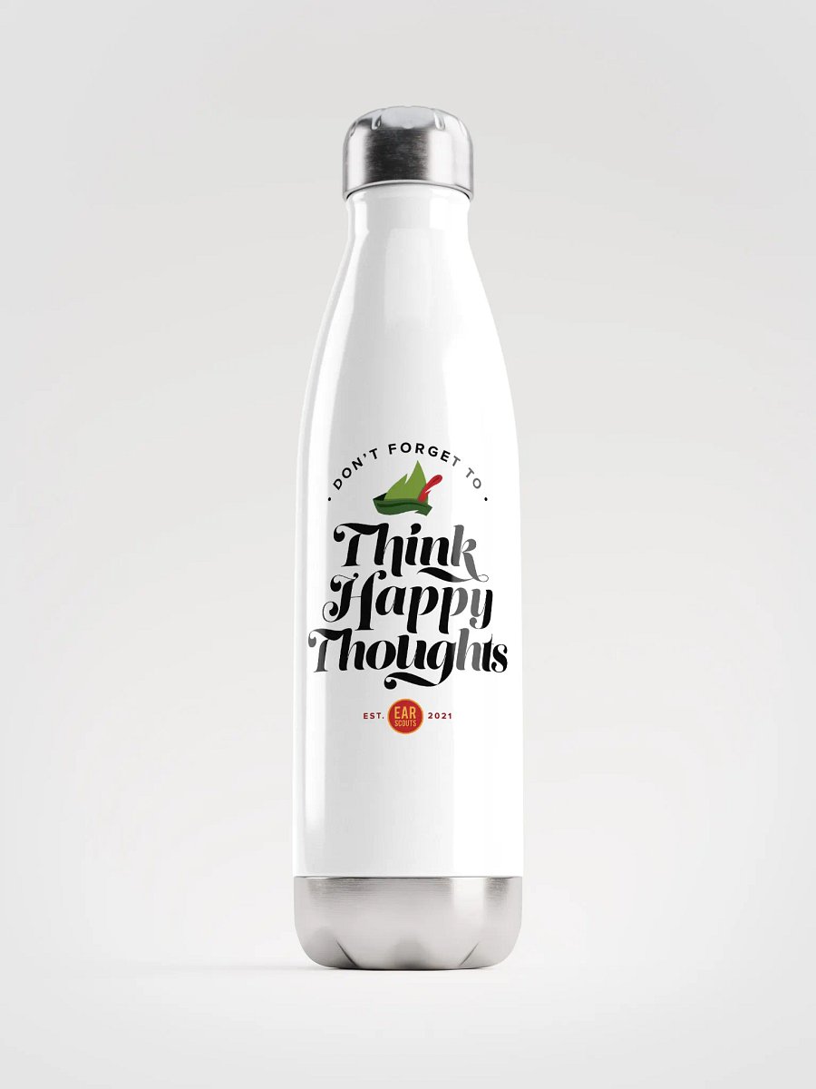 Happy Hydration Bottle (White) product image (3)