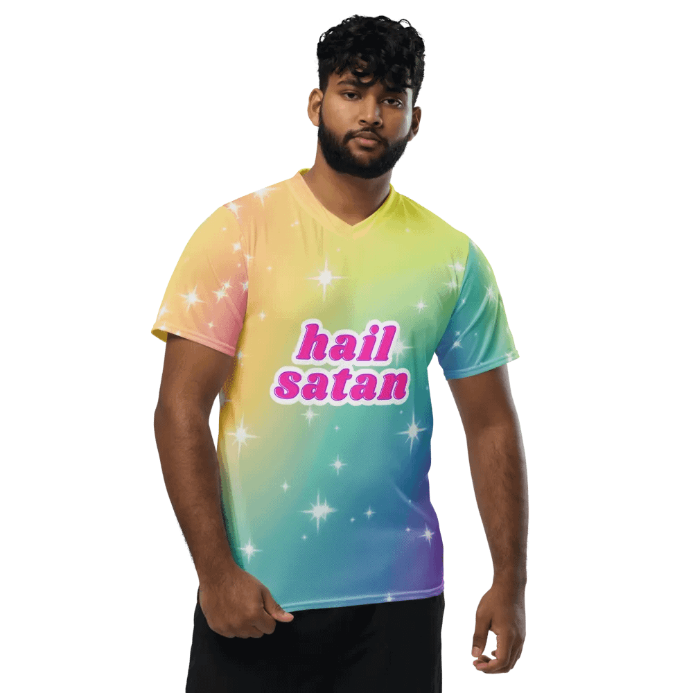 Hail Satan Jersey Shirt product image (3)