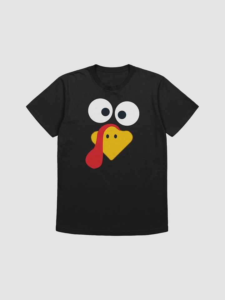 Cute Turkey Face Thanksgiving T-Shirt | Adorable & Festive Tee for the Holiday Season product image (12)