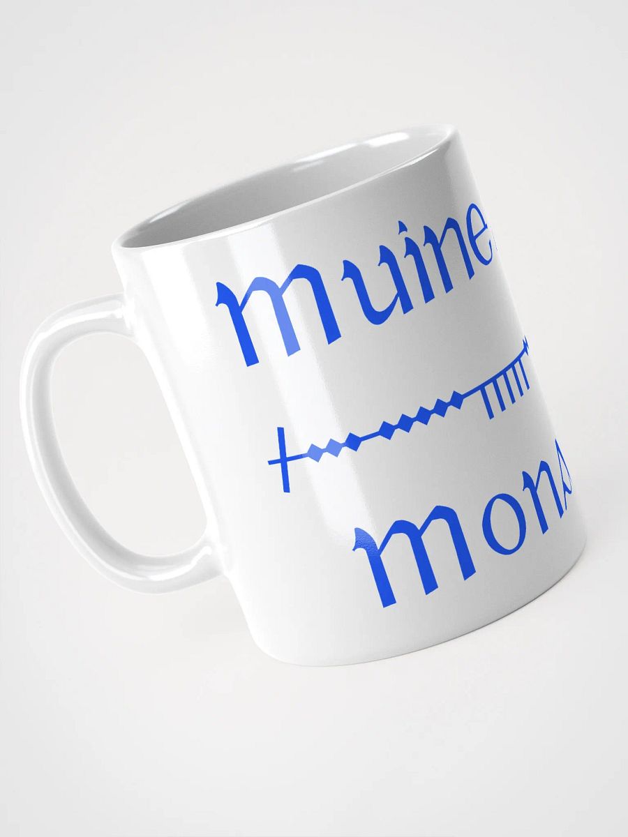 Monaghan/Muineachán Scholastic style Ogham Mug product image (4)