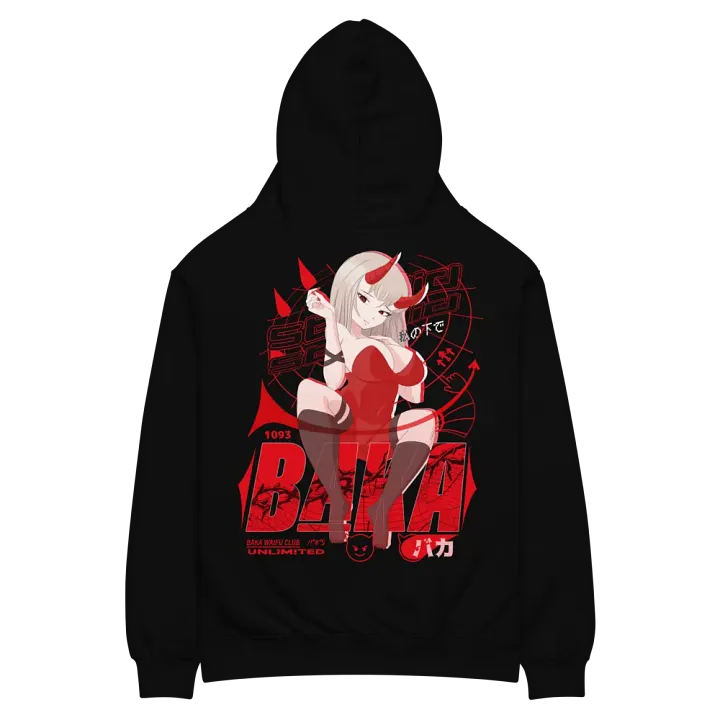 Baka Waifu Club Hoodie product image (2)
