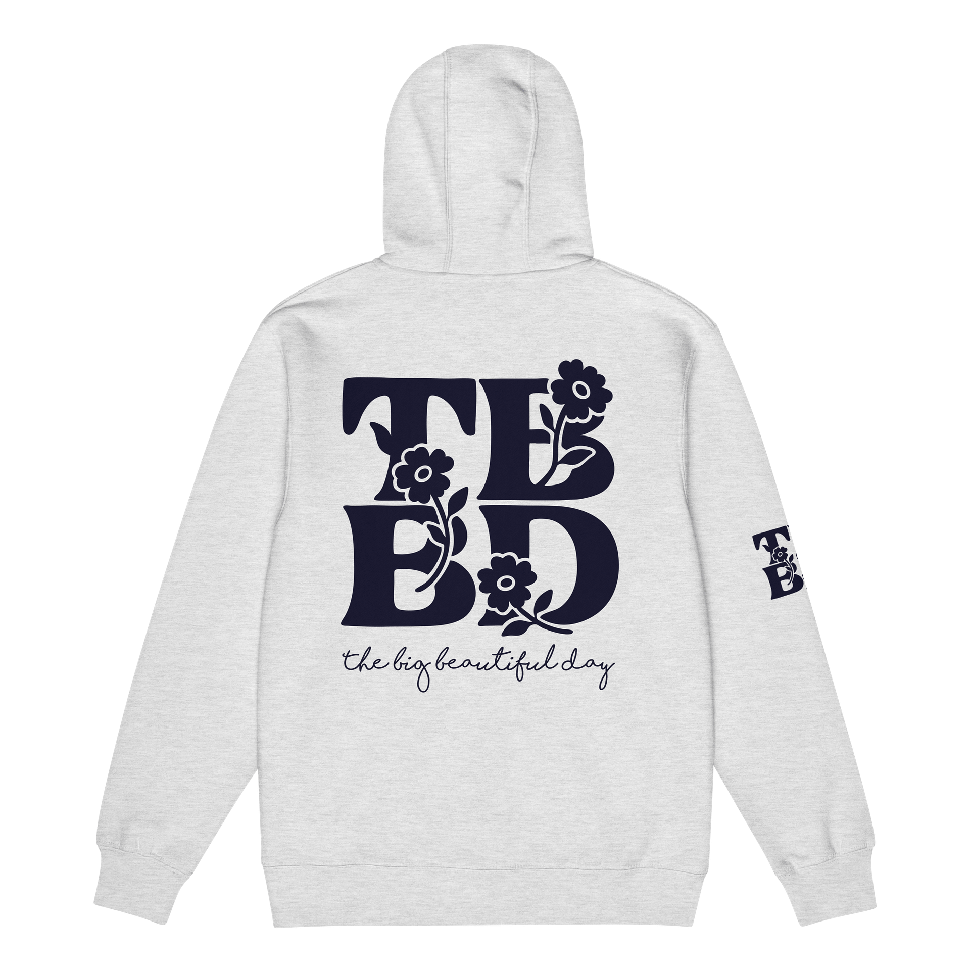 The Big Beautiful Day Floral Zip-Up Hoodie product image (8)