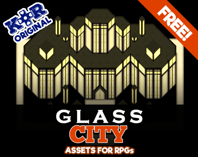 FREE Glass City Tileset for RPGs product image (1)