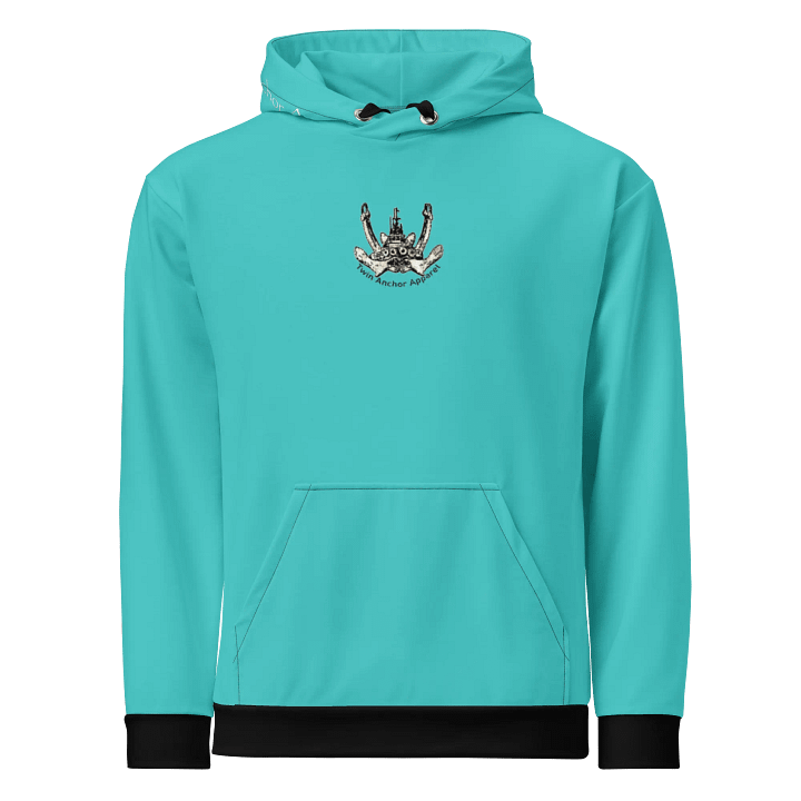 Turquoise Tug Millennium Triangle-Mt Raine- PNW Hoodie product image (2)