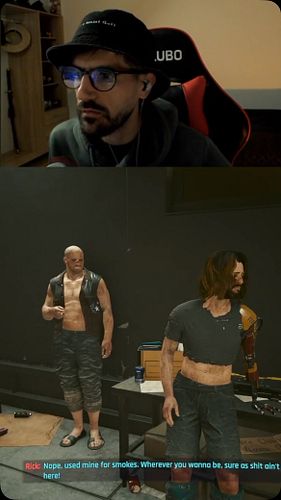 I can’t possibly be the only one that thought of this #twitch #twitchclips #twitchstreamer #twitchaffiliate #cyberpunk2077