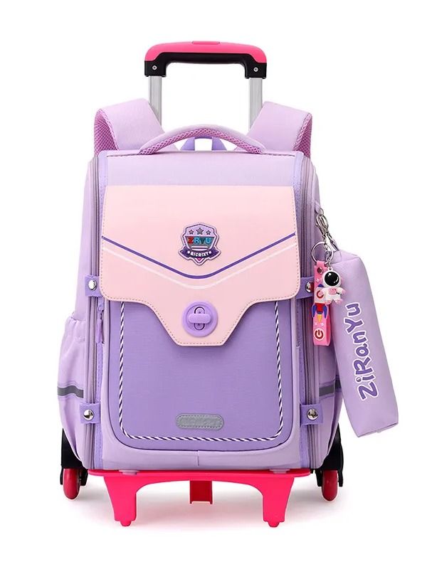 Primary School Student Trolley Schoolbag Detachable Backpack product image (2)