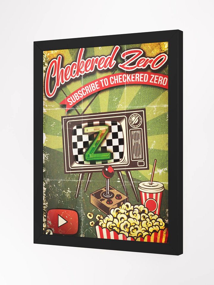 Retro Z Framed Poster product image (2)
