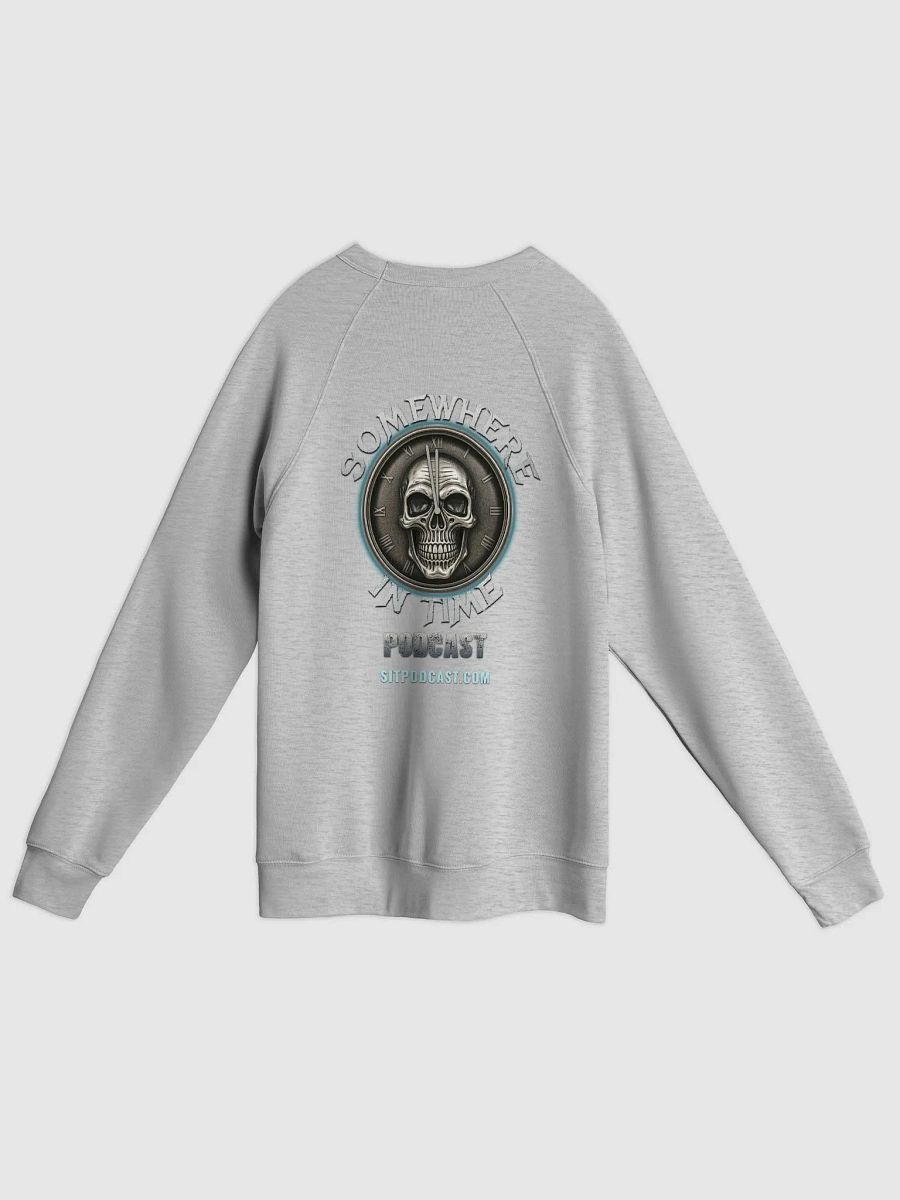 Somewhere in Time Podcast Double Sided Bella+Canvas Unisex Sponge Fleece Raglan Sweatshirt product image (2)
