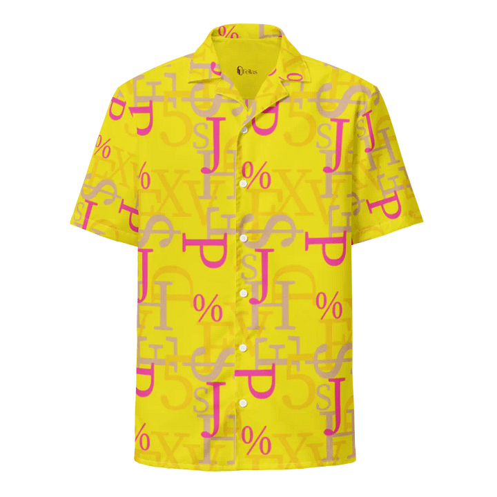 Typography Tango Yellow Shirt product image (1)